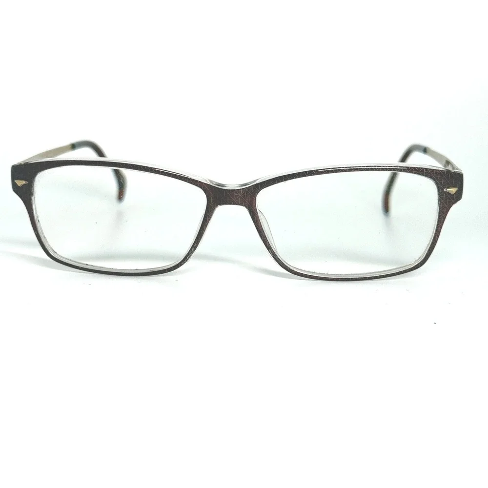 Stepper SI-30033 F180 Titanium Eyeglasses Frames Brown‎ Rectangular 54-14-135
